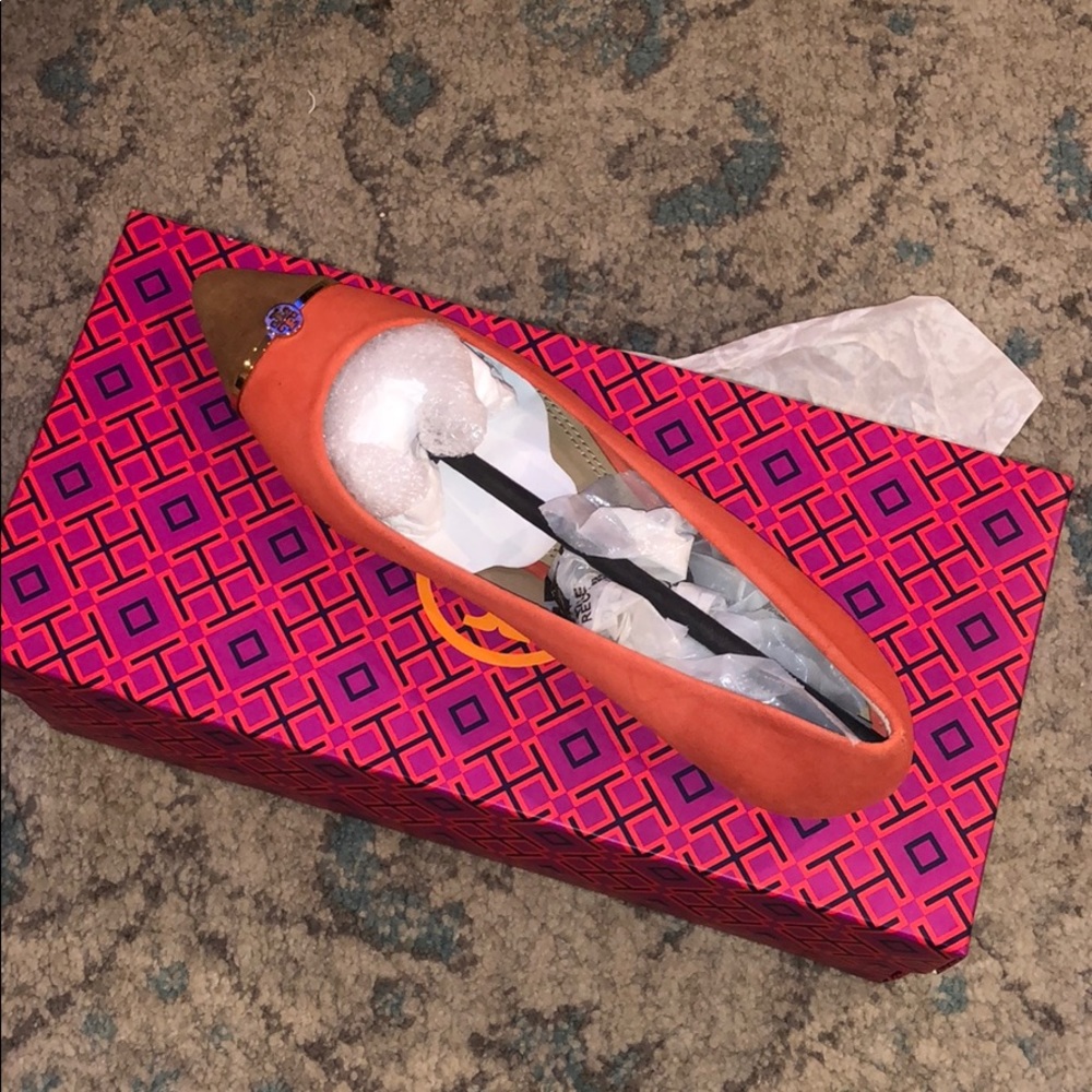 Tory Burch suede flats